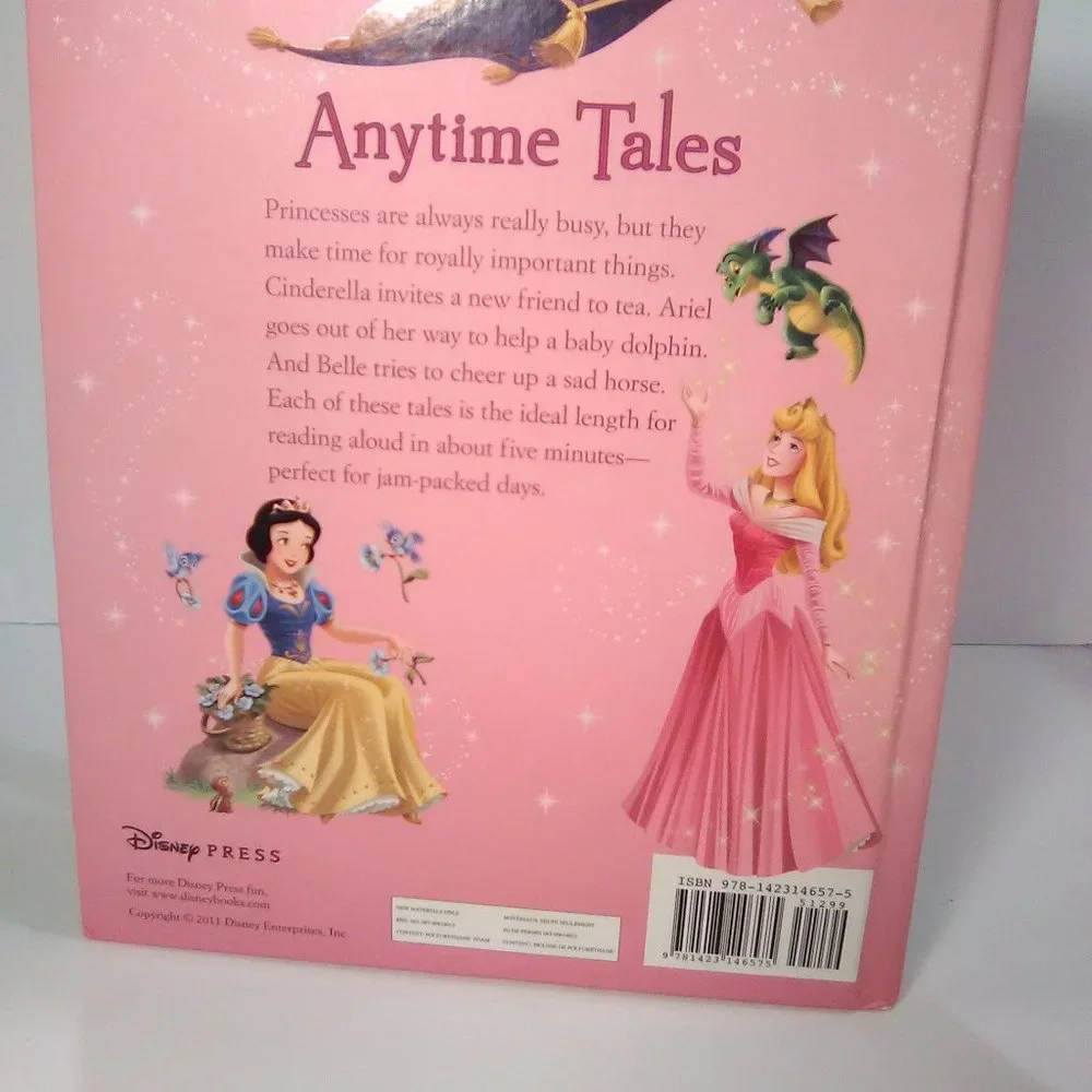 Disney 5 Minute Princess Stories Book